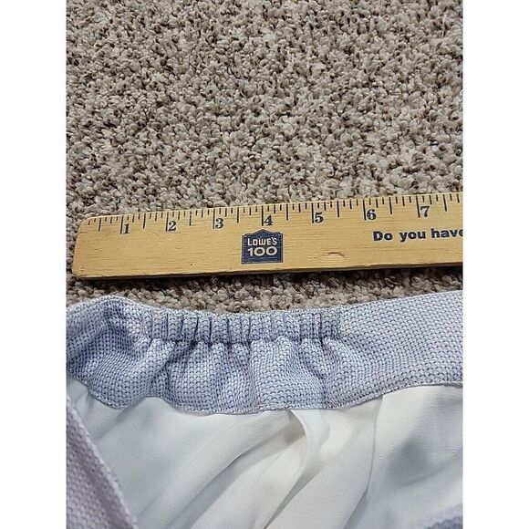 Talbots Pants Womens 18W Blue Straight Stretch Waist Lined Ankle Read* - Picture 4 of 7